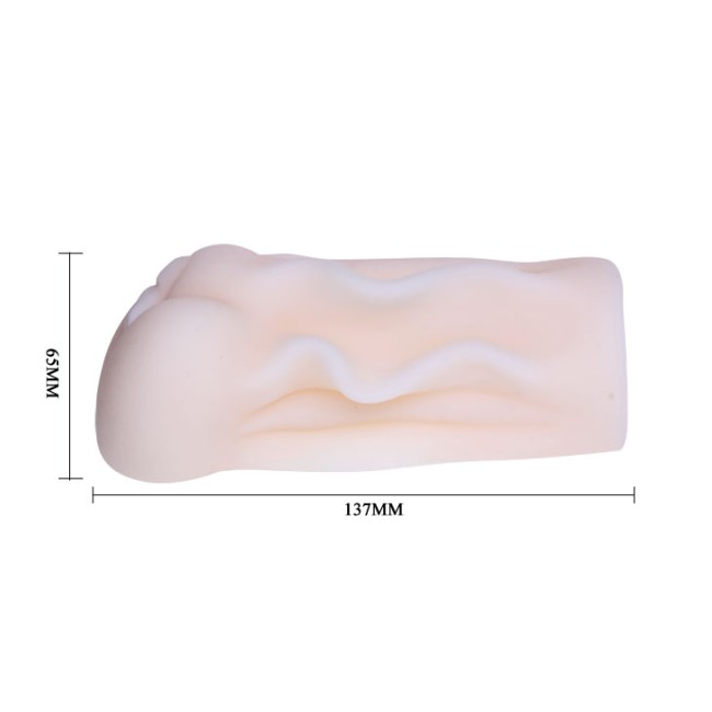 Мастурбатор с рифленым рельефом Мастурбатор с рифленым рельефом