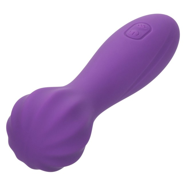 Фиолетовый вибромассажер Stella Liquid Silicone “O” Wand - 17,75 см. Фиолетовый вибромассажер Stella Liquid Silicone “O” Wand - 17,75 см.
