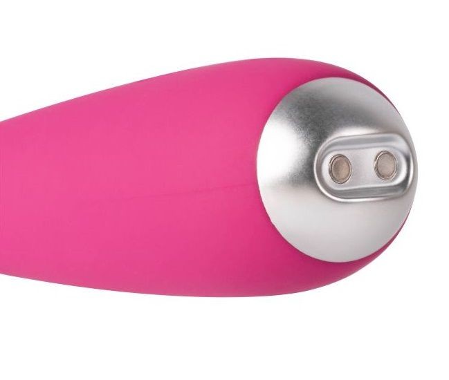 Ярко-розовый G-стимулятор IRIS Clitoral G-spot Vibrator - 18 см. Ярко-розовый G-стимулятор IRIS Clitoral G-spot Vibrator - 18 см.