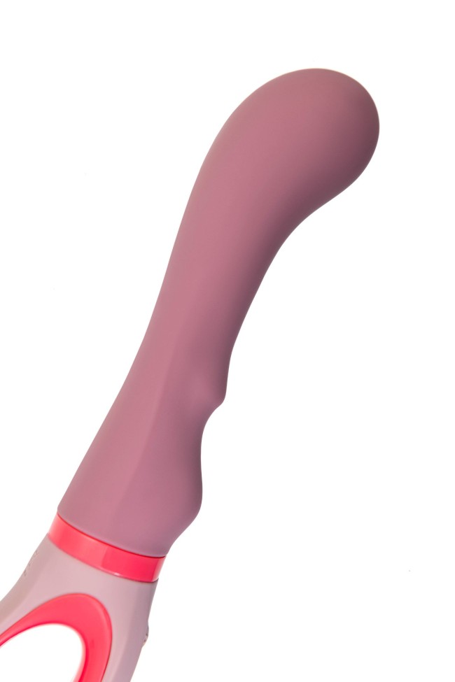 Розовый вибратор для G-стимуляции Rose - 19 см. Розовый вибратор для G-стимуляции Rose - 19 см.