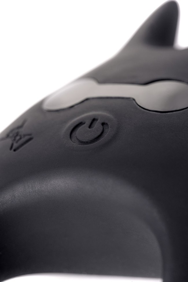 Чёрное эрекционное виброкольцо Erotist из силикона Чёрное эрекционное виброкольцо Erotist из силикона