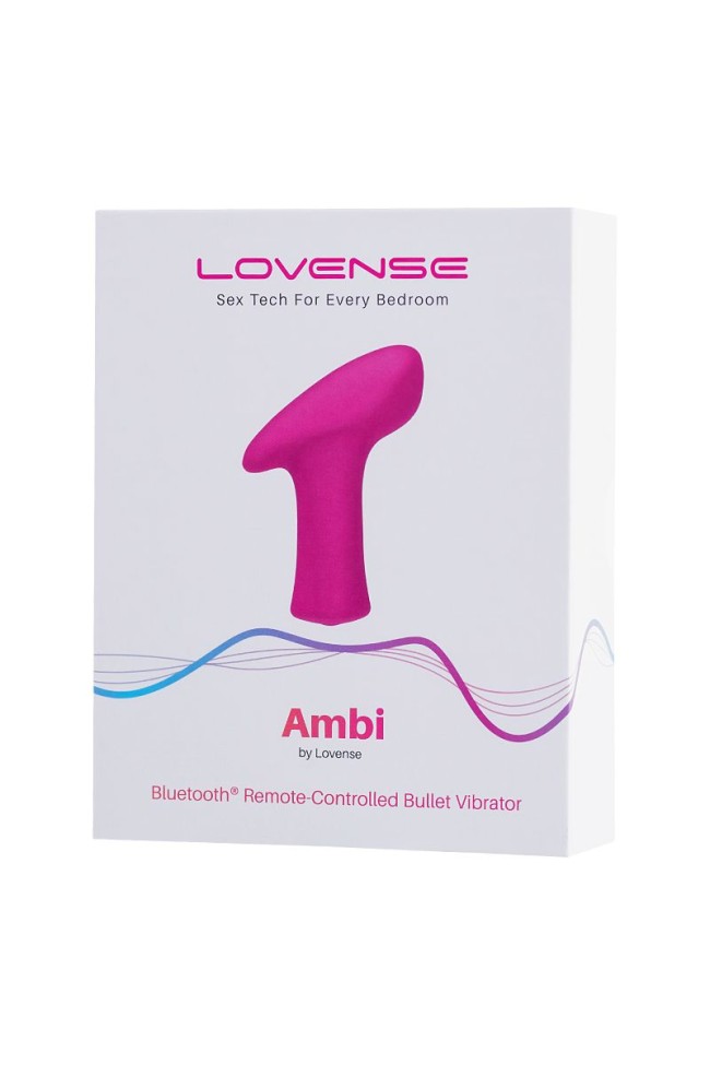 Ярко-розовая вибропуля Lovense Ambi Ярко-розовая вибропуля Lovense Ambi