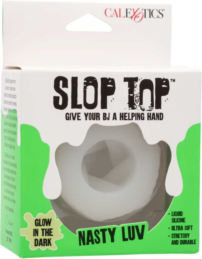 Белый мастурбатор-бампер из жидкого силикона Nasty Luv Белый мастурбатор-бампер из жидкого силикона Nasty Luv