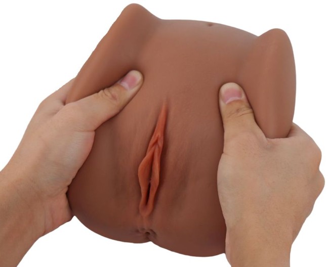 Мастурбатор Black Beauty - вагина и анус Мастурбатор Black Beauty - вагина и анус