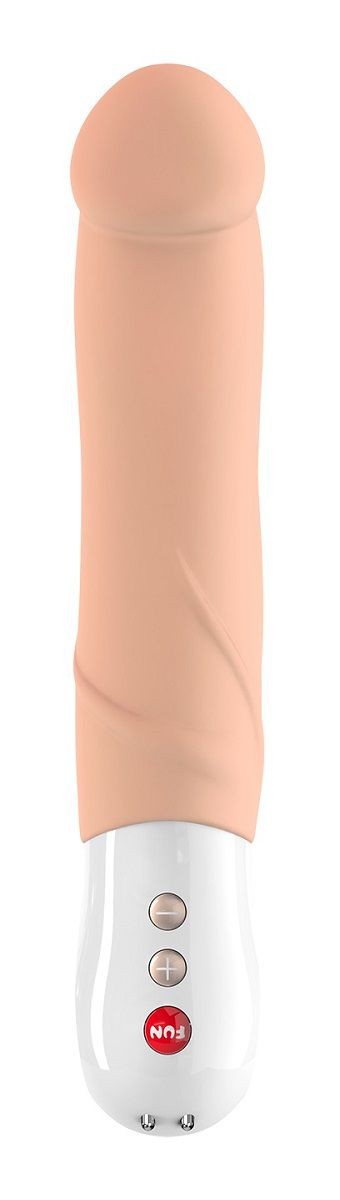 Телесный вибратор Big Boss - 23,5 см. Телесный вибратор Big Boss - 23,5 см.