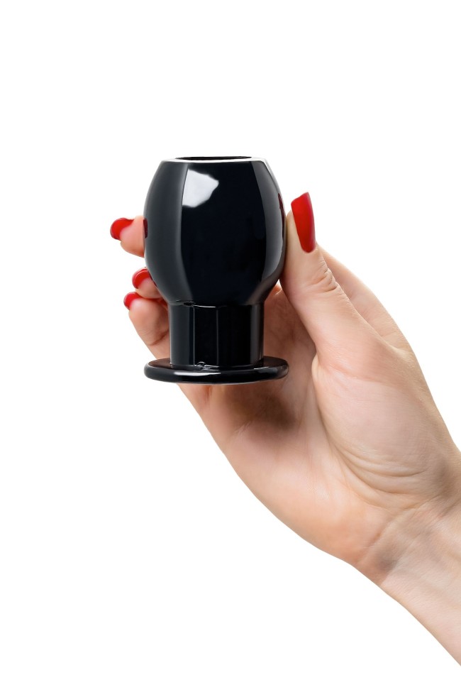 Черная анальная втулка Basic L - 7,5 см. Черная анальная втулка Basic L - 7,5 см.