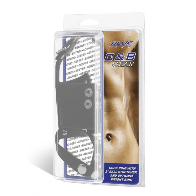Кольцо на член и мошонку Cock Ring With 2 Ball Stretcher And Optional Weight Ring Кольцо на член и мошонку Cock Ring With 2 Ball Stretcher And Optional Weight Ring