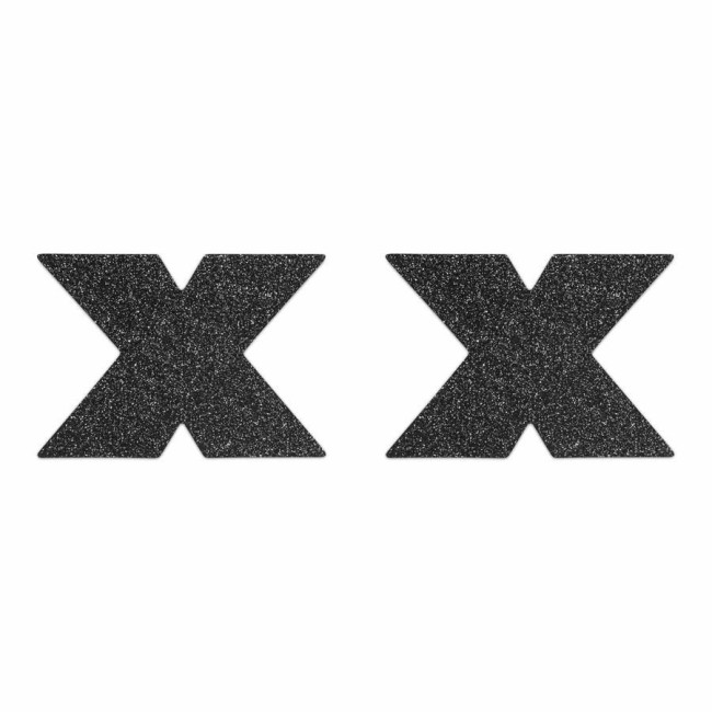 Черные крестообразные пэстисы FLASH CROSS PASTIES Черные крестообразные пэстисы FLASH CROSS PASTIES