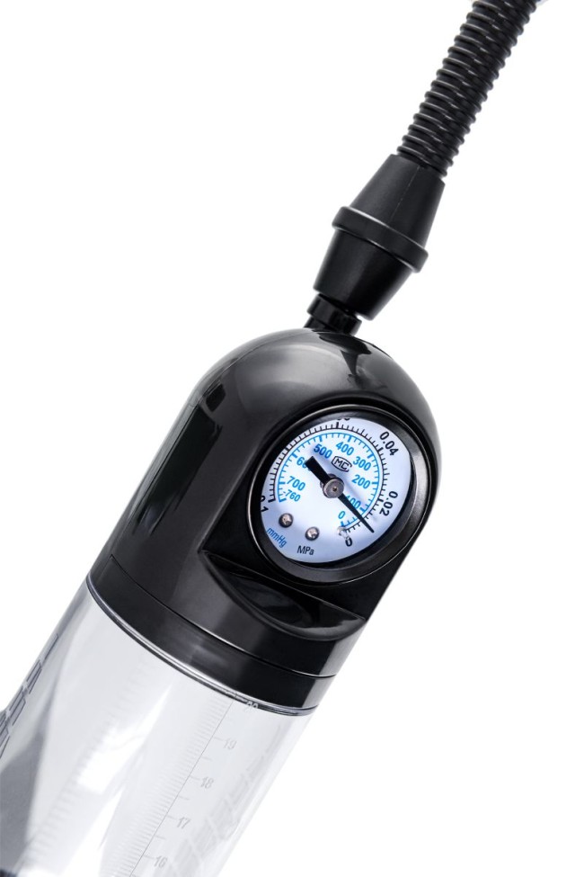 Прозрачная механическая помпа Roald с манометром Прозрачная механическая помпа Roald с манометром